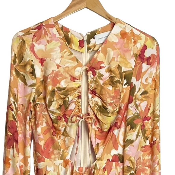 Significant Other Lucia Cut-Out Floral Dress - Picture 3 of 15